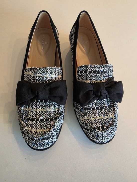 Bandolino Shoes - Bandolino Women's Lindio Bow Slip-On Tailored Loafers - Size 7.5